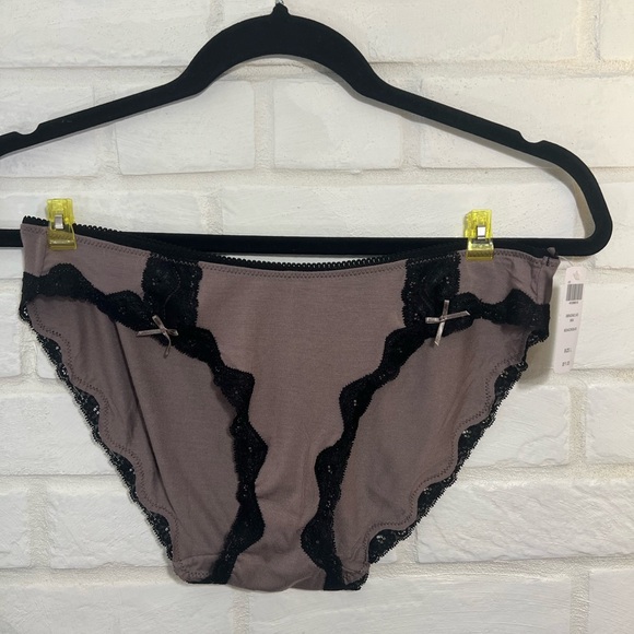 Soma New With Tags Set of 2 Soft Panties Lot Large Bikini & High Leg Lace #0116 - Picture 2 of 6